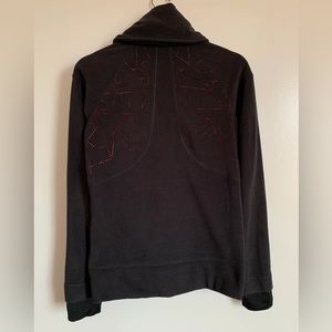 BLACK ADIDAS CLIMAWARM FLEECE JACKET